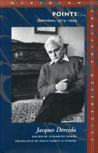 Book Cover for Points-- by Jacques Derrida, Elisabeth Weber