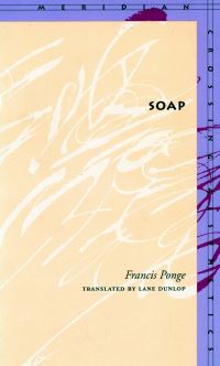 Book Cover for Soap by Francis Ponge