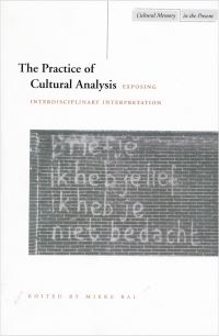 Book Cover for The Practice of Cultural Analysis by Mieke Bal, Bryan PearceGonzales