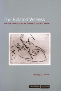 Book Cover for The Belated Witness by Michael G Levine