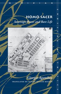 Book Cover for Homo Sacer by Giorgio Agamben