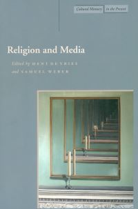 Book Cover for Religion and Media by Hent de Vries, Samuel M Weber