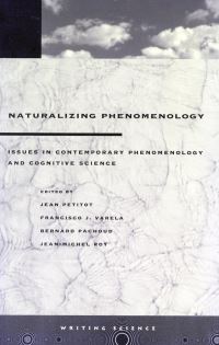 Book Cover for Naturalizing Phenomenology by Jean Petitot