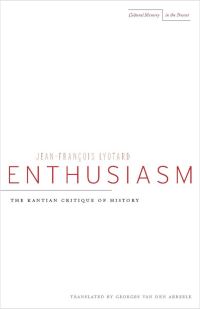 Book Cover for Enthusiasm by JeanFrançois Lyotard