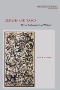 Book Cover for Genesis and Trace by Paola Marrati