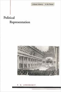 Book Cover for Political Representation by F R Ankersmit