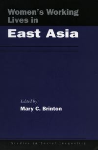 Book Cover for Women's Working Lives in East Asia by Mary C Brinton