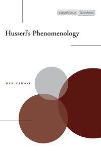 Book Cover for Husserl's Phenomenology by Dan Zahavi