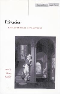 Book Cover for Privacies by Beate Rössler