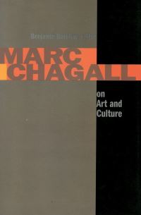Book Cover for Marc Chagall on Art and Culture by Marc Chagall, Benjamin Harshav