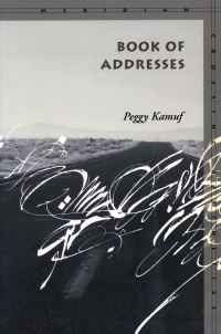 Book Cover for Book of Addresses by Peggy Kamuf