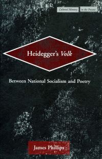Book Cover for Heidegger's Volk by James Phillips