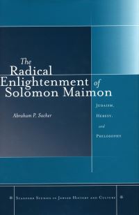 Book Cover for The Radical Enlightenment of Solomon Maimon by Abraham P Socher