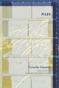 Book Cover for Files by Cornelia Vismann