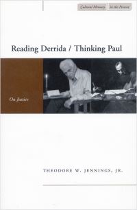 Book Cover for Reading Derrida/thinking Paul by Theodore W Jennings