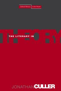 Book Cover for The Literary in Theory by Jonathan D Culler