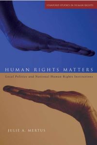 Book Cover for Human Rights Matters by Julie A Mertus