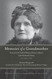Book Cover for Memoirs of a Grandmother Volume 2 by Pauline Wengeroff