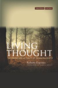 Book Cover for Living Thought by Roberto Esposito
