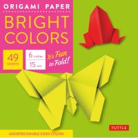Book Cover for Origami Paper - Bright Colors - 6