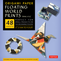 Book Cover for Origami Paper - Floating World Prints Small 6 3/4