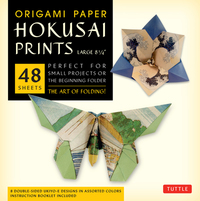 Book Cover for Origami Paper - Hokusai Prints - Large 8 1/4