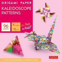 Book Cover for Origami Paper - Kaleidoscope Patterns - 6
