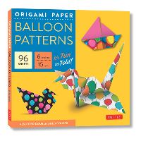 Book Cover for Origami Paper - Balloon Patterns - 6