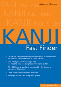 Book Cover for Kanji Fast Finder by Laurence Matthews