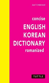 Book Cover for Concise English-Korean Dictionary by Joan V Underwood
