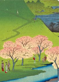 Book Cover for Hiroshige Cherry Blossoms Hardcover Journal: Lined by Tuttle Studio