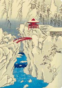 Book Cover for Hiroshige Snow on Mt Haruna Hardcover Journal: Dotted by Tuttle Studio