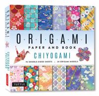 Book Cover for Chiyogami Origami Paper and Book by Tuttle Studio edited by