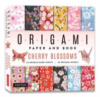 Book Cover for Cherry Blossoms Origami Paper and Book by Tuttle Studio edited by
