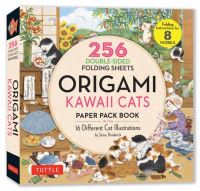 Book Cover for Origami Kawaii Cats Paper Pack Book by Tuttle Studio edited by