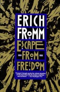 Book Cover for Escape from Freedom by Erich Fromm