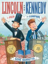 Book Cover for Lincoln and Kennedy by Gene Barretta