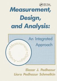 Book Cover for Measurement, Design, and Analysis by Elazar J Pedhazur, Liora Pedhazur Schmelkin