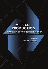 Book Cover for Message Production by John O Greene