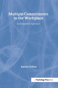Book Cover for Multiple Commitments in the Workplace by Aaron Cohen