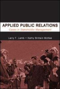 Book Cover for Applied Public Relations by Larry F Lamb, Kathy Brittain McKee