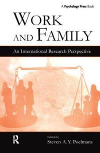 Book Cover for Work and Family by Steven A Y Poelmans