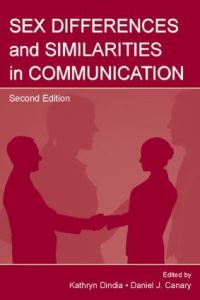 Book Cover for Sex Differences and Similarities in Communication by Kathryn Dindia, Daniel J Canary