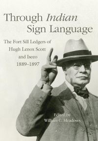 Book Cover for Through Indian Sign Language by Hugh Lenox Scott, Iseeo
