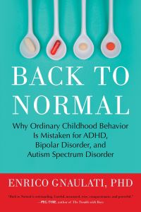 Book Cover for Back to Normal by Enrico Gnaulati