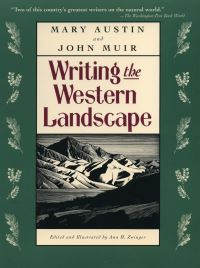 Book Cover for Writing the Western Landscape by Mary Austin, John Muir