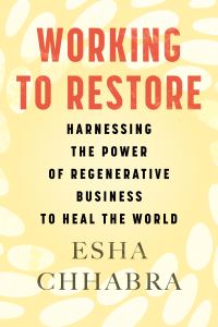 Book Cover for Working to Restore by Esha Chhabra