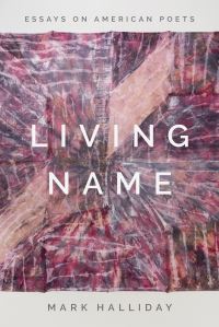 Book Cover for Living Name by Mark Halliday