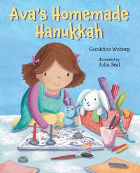 Book Cover for Ava's Homemade Hanukkah by Pamela Ehrenberg