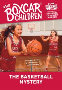 Book Cover for The Basketball Mystery by Gertrude Chandler Warner, Charles Tang